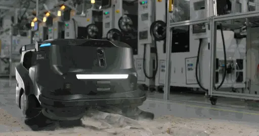 PUDU MT1 – Robot Barrendero Autónomo con IA