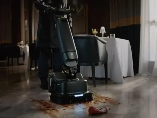 PUDU SH1 – Intelligent and Compact Electric Scrubber-Dryer